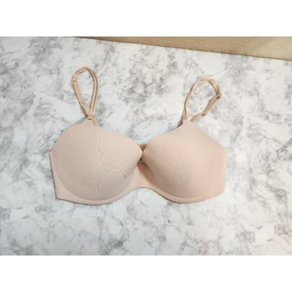 Wacoal Women's‎ Tan Comfortable Adjustable Clasp Back T Shirt Bra Size 36D